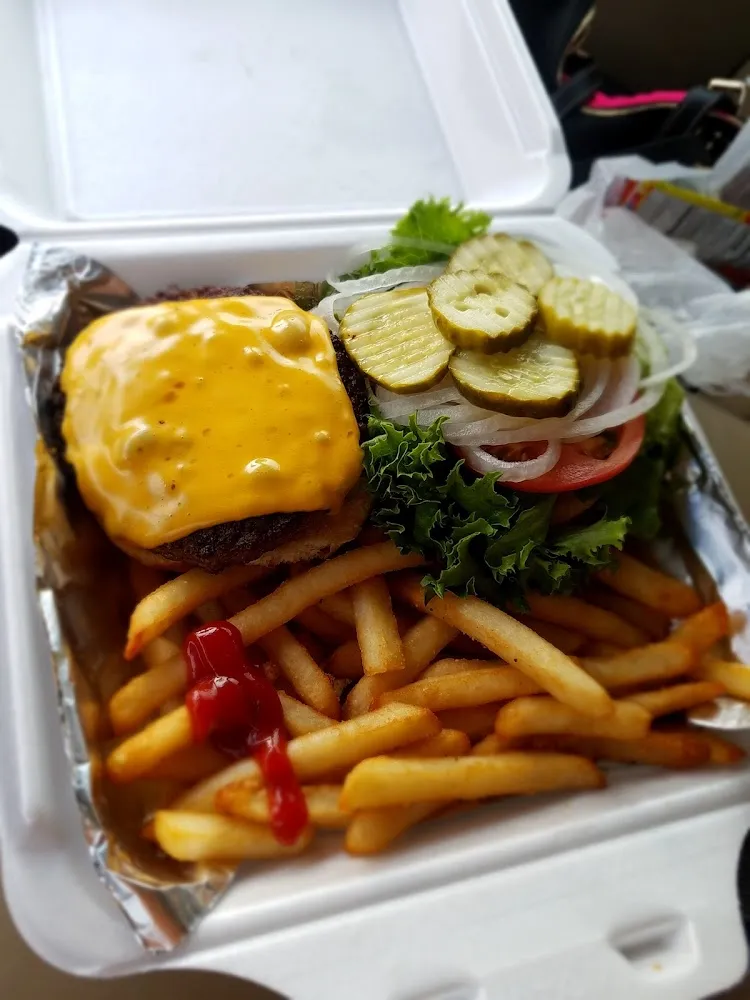 1 3 Angus Burger and Fries