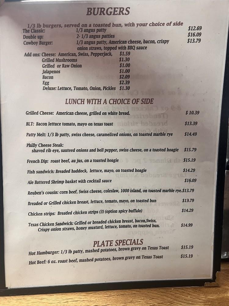 Sunset Grill Menu image 3