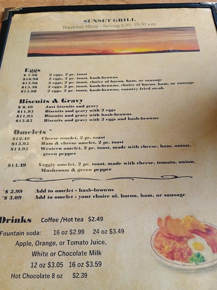 Sunset Grill Menu image 4